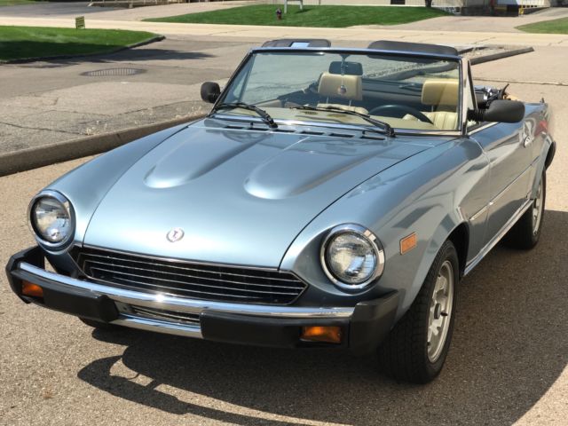 1983 Fiat 124 Spider Leather - photo 13