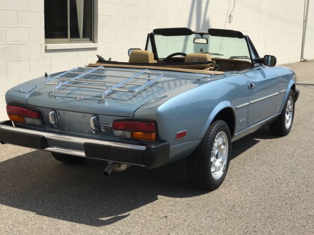1983 Fiat 124 Spider Leather - photo 7