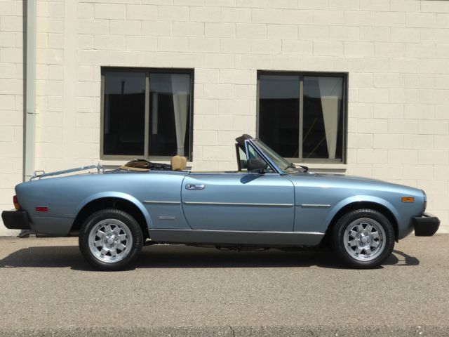 1983 Fiat 124 Spider Leather - photo 9
