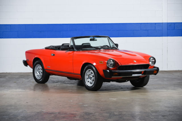 1983 Fiat Pininfarina Spider Azzura 1983 Fiat Other