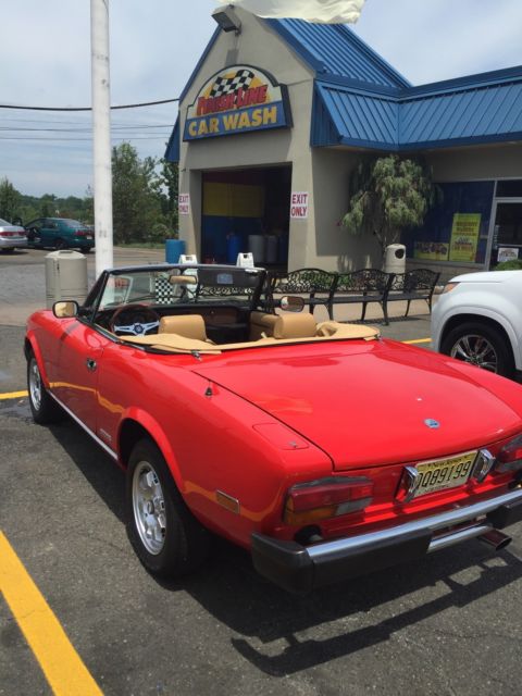 1983 FIAT SPIDER PININFARINA IN MIND CONDITION A CLASSIC 1983 Fiat 124
