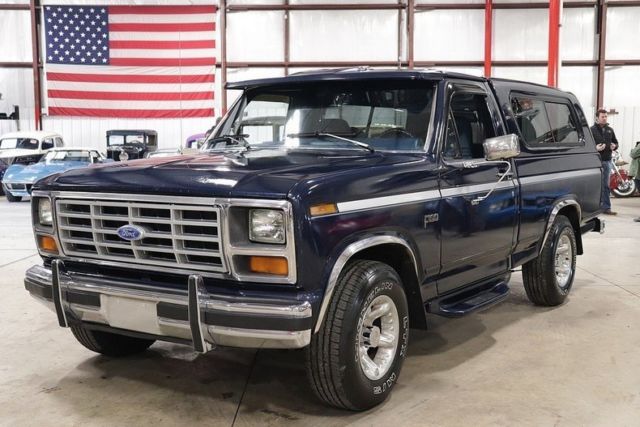 1983 Ford F100 70298 Miles Blue Pickup Truck 302ci V8 Automatic 1983 Ford F-100 --