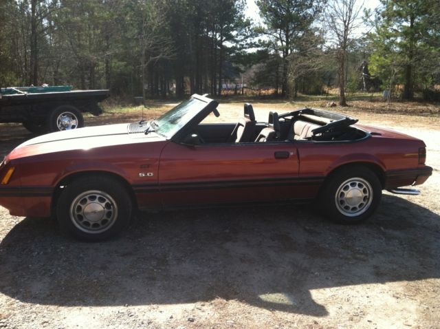 1983 Ford Mustang GT 2dr Convertible Convertible 2-Door V8 5.0L - photo 2