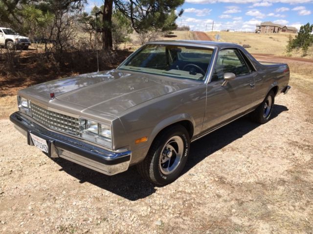 1983 GMC Chevy Caballero El Camino 1983 Chevrolet El Camino