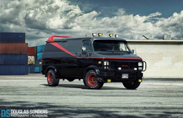 1983 GMC Vandura 3500 A Team Van Replica - Best in the world 1983 GMC Vandura 3500