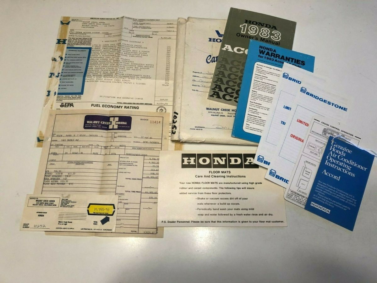 1983 Honda Accord - photo 12