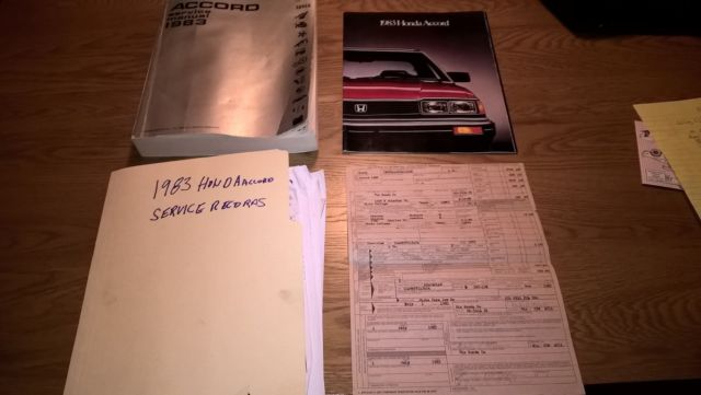 1983 Honda Accord Base Sedan 4-Door - photo 8