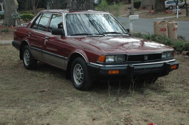 1983 Honda Accord sedan. UNIQUE, VINTAGE, & INTACT. 1983 Honda Accord LE