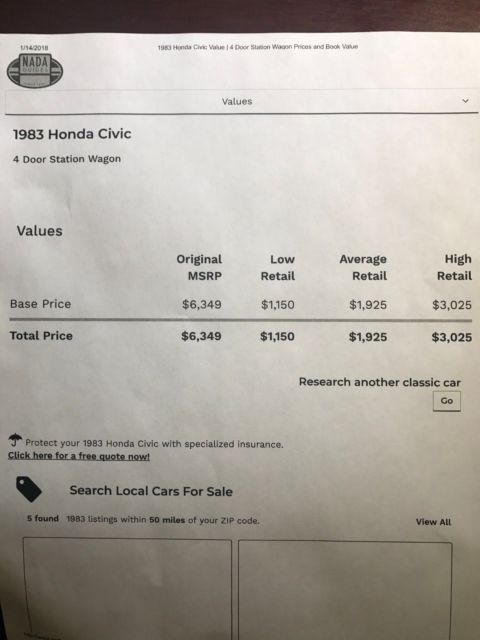 1983 Honda Civic - photo 8
