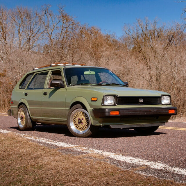 1983 Honda Civic Wagon LS B18 Swap 1.5L I4 12V Manual Wagon 1983 Honda Civic 1500