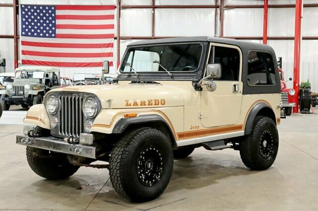 1983 Jeep CJ-7 Laredo 169425 Miles Jamaican Beige Jeep 4.2L I6 5-Speed Manual 1983 Jeep CJ Laredo