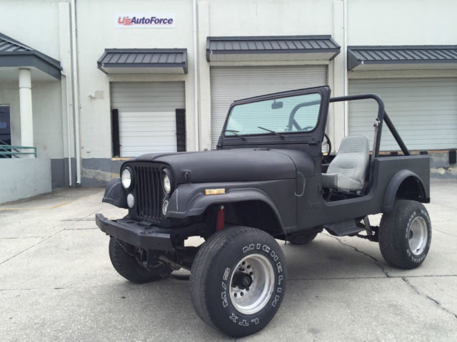 1983 Jeep CJ7 Damaged/Wrecked/Repairable 5-Speed Sport Utility 4.2L Rhino-Lined 1983 Jeep CJ7