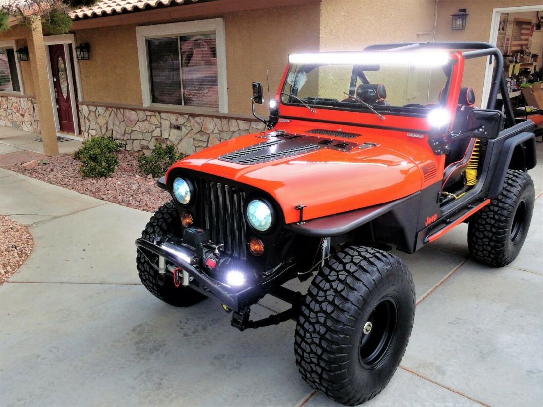 1983 JEEP CJ7 HIGH END - CUSTOM BUILT - FUEL INJECTED - 5 SPEED - SEE VIDEO 1983 Jeep CJ CUSTOM BUILT CJ7 SHOW & GO STREET & OFF ROAD READY