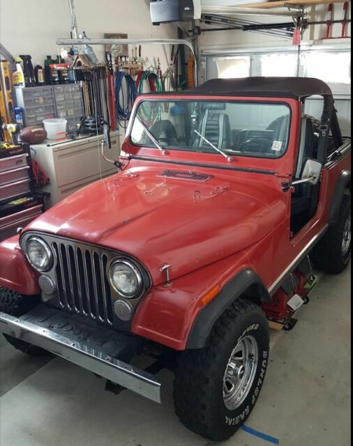 1983 Jeep CJ7 laredo - ORIGINAL PAINT - GARAGE KEPT FOR LAST 17 YEARS 1983 Jeep CJ Laredo