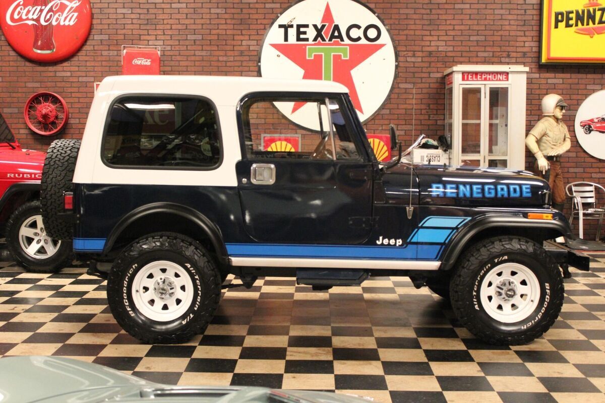 1983 Jeep CJ CJ7 Renegade Deep Night Blue - photo 12