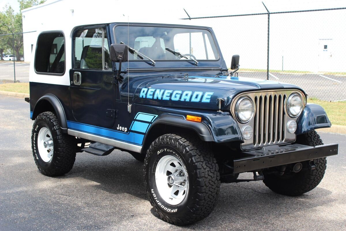 1983 Jeep CJ CJ7 Renegade Deep Night Blue - photo 3