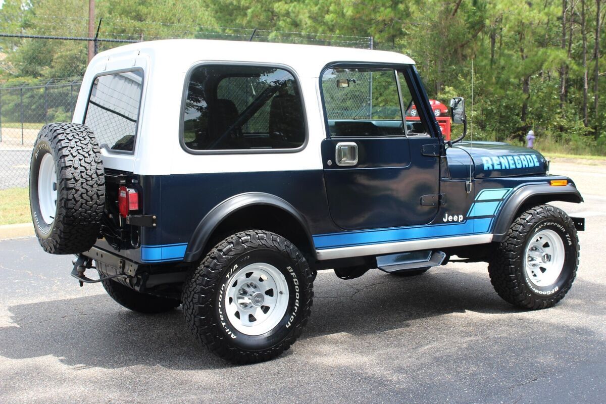 1983 Jeep CJ CJ7 Renegade Deep Night Blue - photo 4