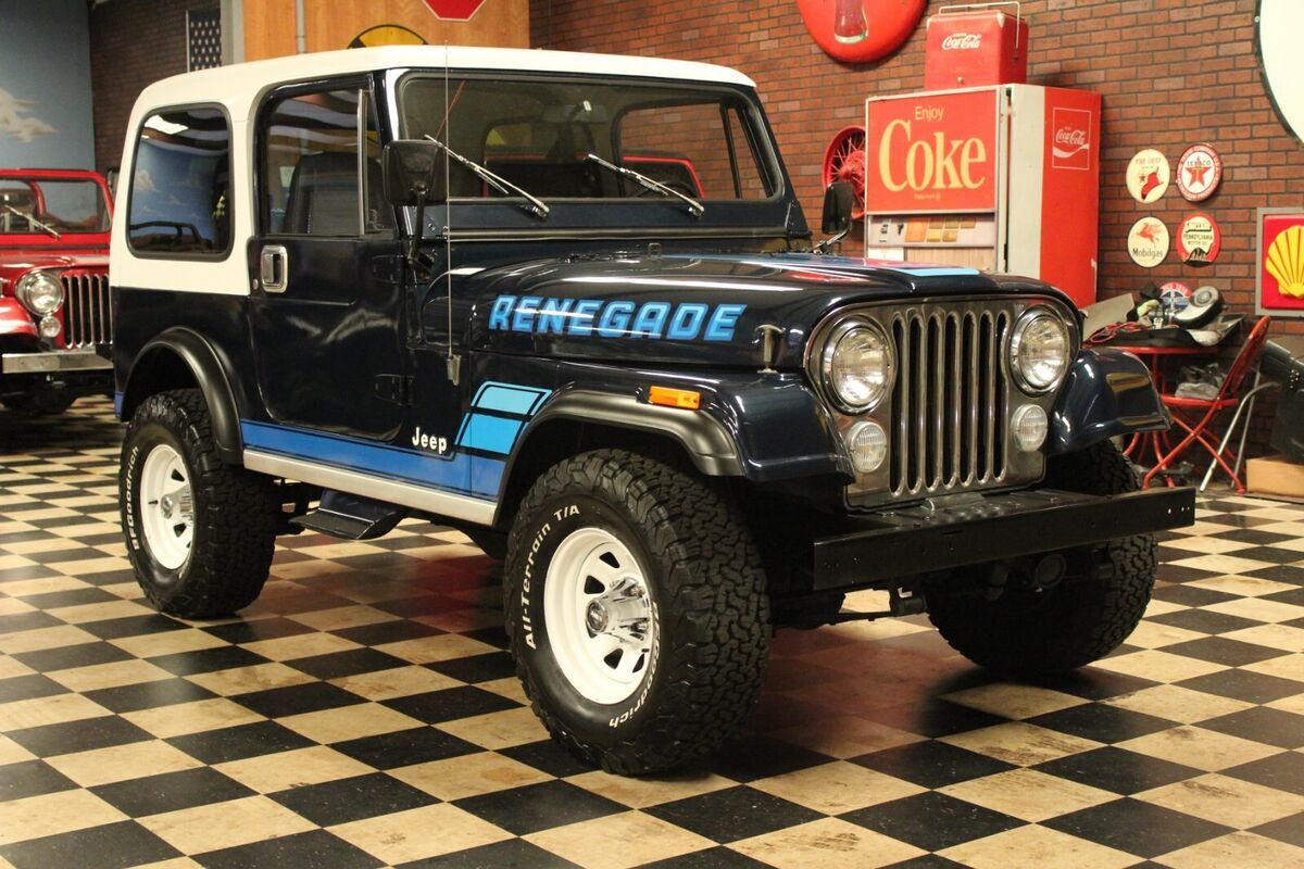 1983 Jeep CJ CJ7 Renegade Deep Night Blue - photo 5