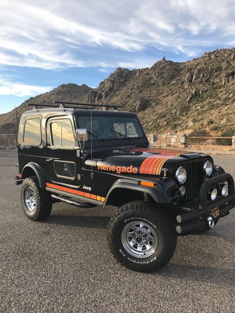 1983 JEEP CJ7 RENEGADE Fully Restored-Must See SAFARI ACME Hardtop/Drs FUEL INJ! 1983 Jeep CJ Renegade CJ7