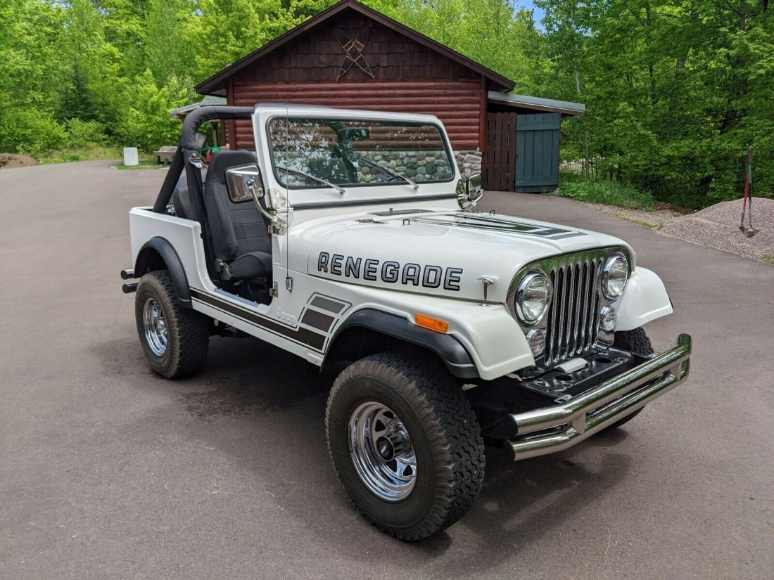 1983 Jeep CJ7 SUV White 4WD Manual CJ7 1983 Jeep CJ7 CJ7