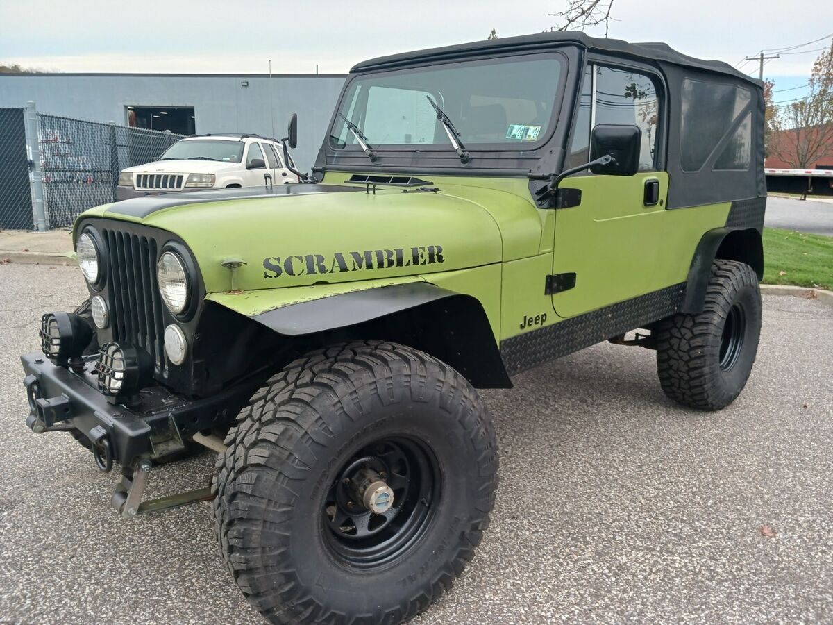 1983 JEEP CJ8 SCRAMBLER 5.3 LS SWAP LIFTED 35" TIRES FULL TOP 4X4 BOBBED TRUCK! 1983 Jeep CJ