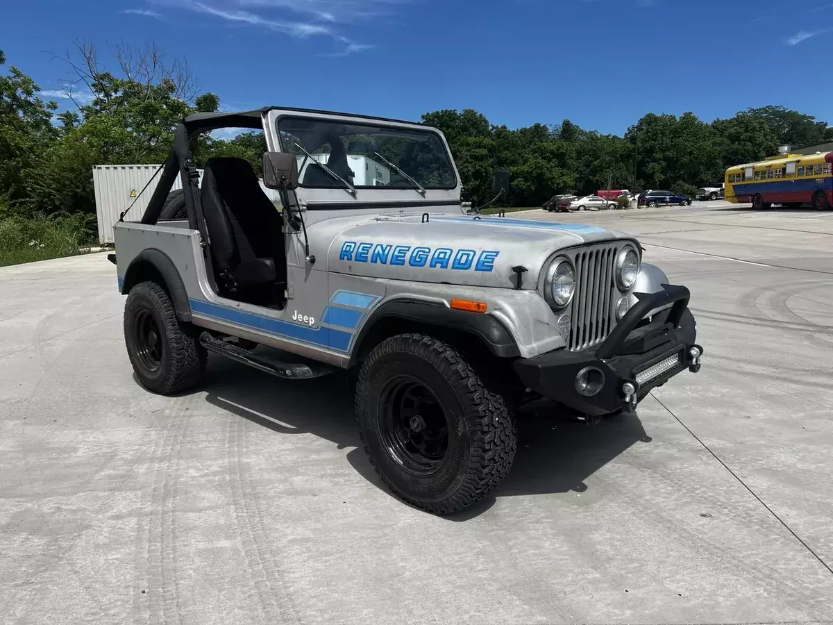 1983 Jeep Jeep SUV Grey CJ7 1983 Jeep CJ CJ7