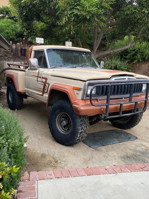 1983 Jeep Jeep Truck Pickup Brown 4WD Automatic J10 1983 Jeep Cherokee J10