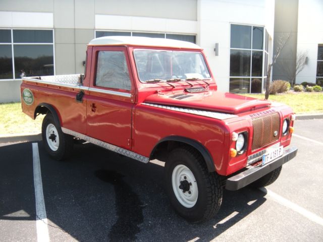 1983 LAND ROVER SERIES 109 SANTANA PICKUP FREE SHIPPING 1983 Land Rover Defender SANTANA