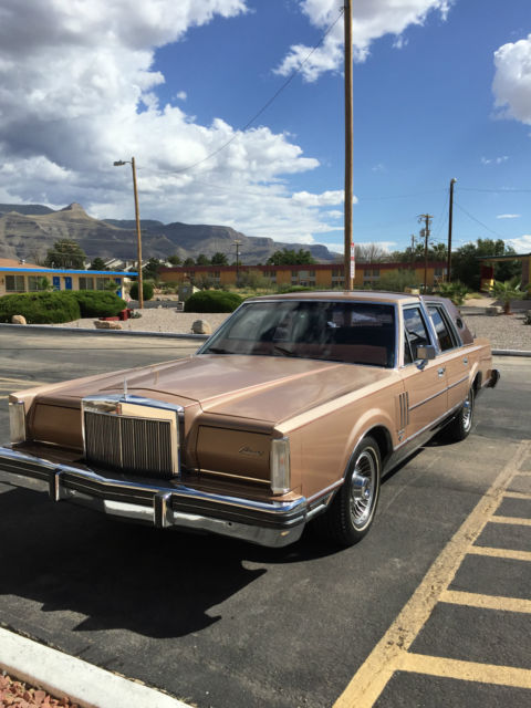 1983 Lincoln Mark Series CONTINENTAL MARK 6