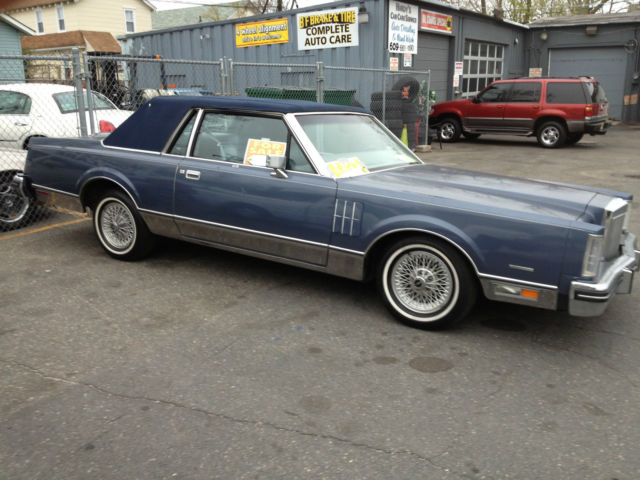 1983 LINCOLN CONTINENTAL MARK VI PUCCI EDITION 1983 Lincoln Continental