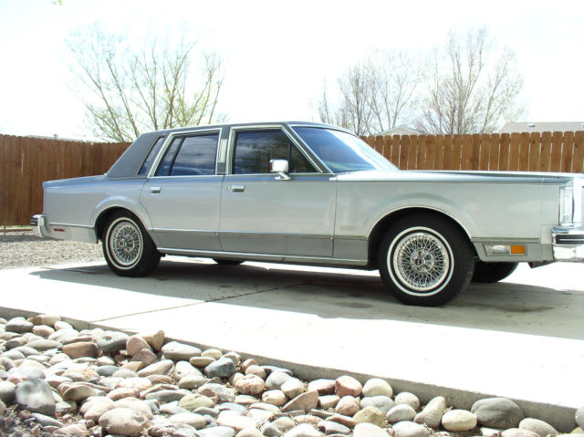 1983 Lincoln Town Car Cartier Edition..Immaculate Second Owner!! 1983 Lincoln Town Car