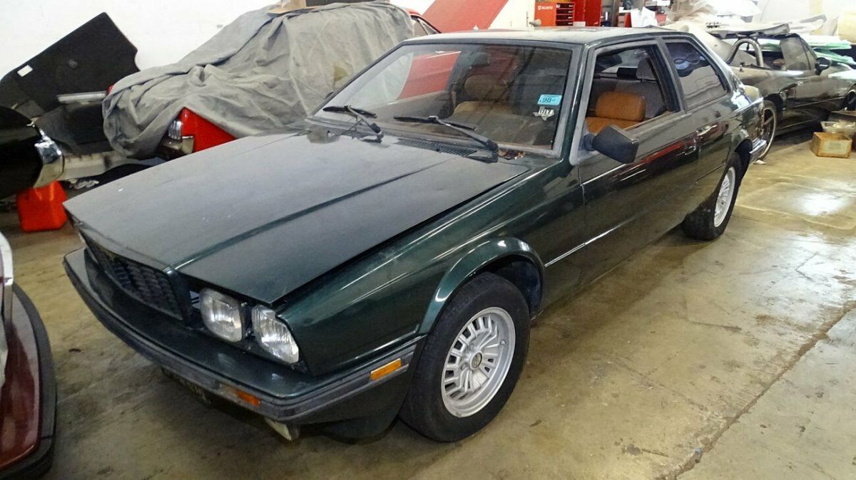 1983 MASERATI BI-TURBO FOR PARTS OR RESTORE CLEAN TITLE MOTOR TURNS OVER 1983 Maserati Biturbo BI-TURBO