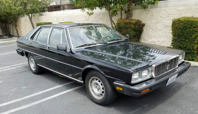 1983 Maserati Quattroporte QUATTROPORTE - photo 2