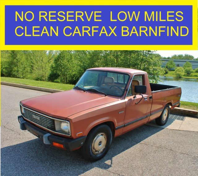 1983 Mazda B-Series Pickups NO RESERVE LOW MILES BARNFIND