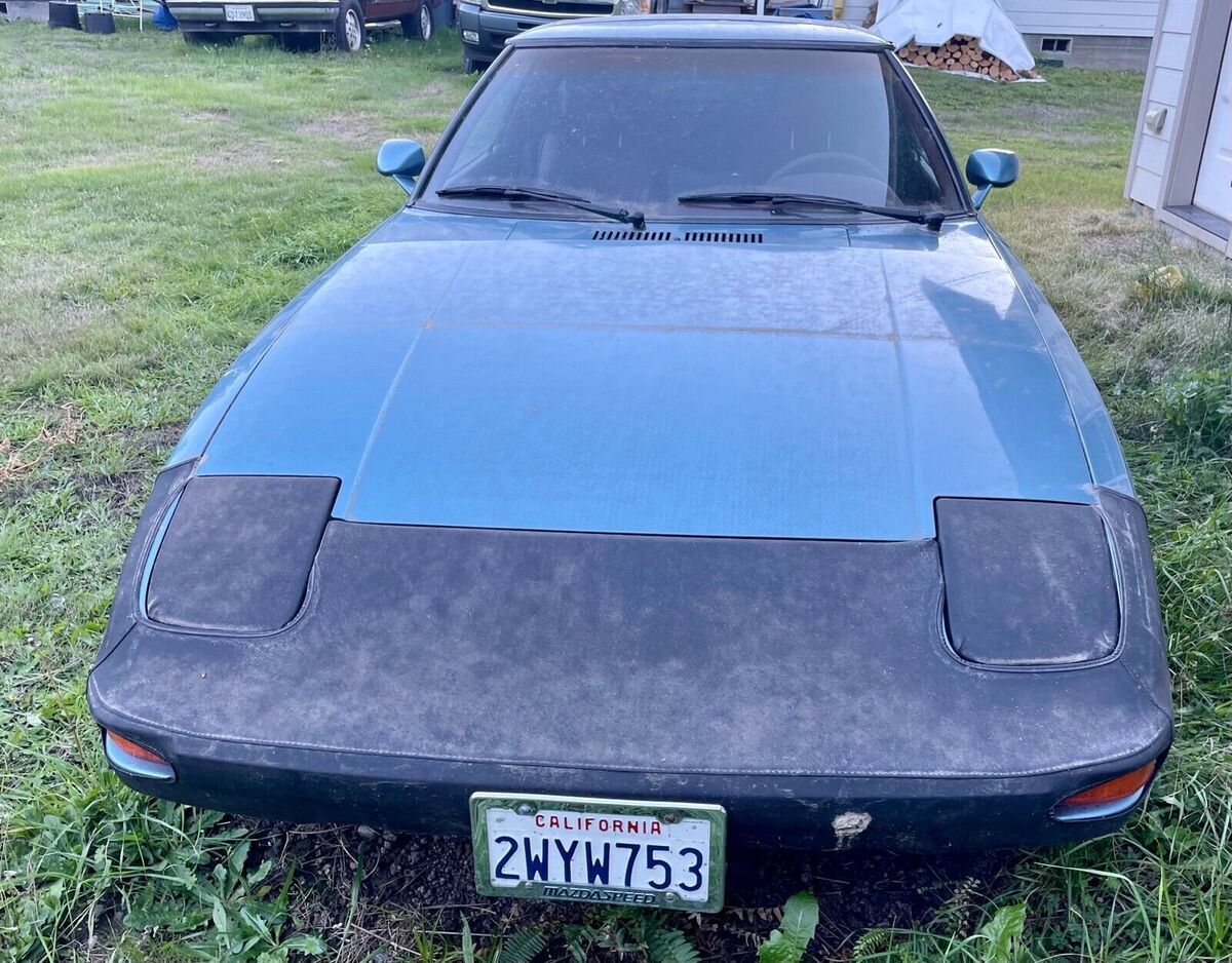 1983 Mazda RX-7 Blue RWD Manual 1983 Mazda RX-7