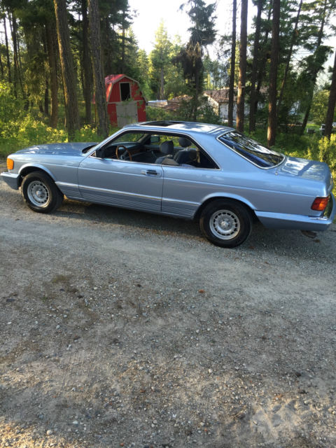 1983 Mercedes 380 SEC Cream Puff California Title Ice Cold AC $1 No Reserve 1983 Mercedes-Benz 300-Series