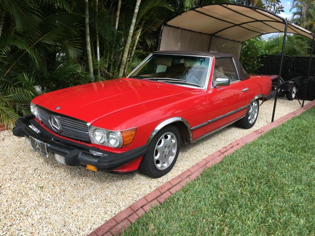 1983 Mercedes 380 SL Convertible California car all original no rust 100k miles 1983 Mercedes-Benz SL-Class