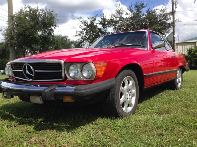 1983 mercedes 380sl convertable 1983 Mercedes-Benz SL-Class SL