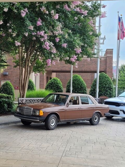 1983 Mercedes-Benz 240D Sedan Brown RWD Manual D 1983 Mercedes-Benz 200-Series D