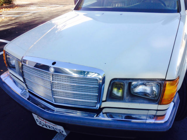 1983 MERCEDES BENZ 300 SD 300SD CLEAN BODY - CLEAN CA TITLE - NO ENGINE 1983 Mercedes-Benz S-Class 300SD
