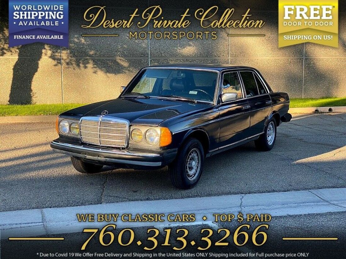 1983 Mercedes-Benz 300-Series 300D Turbo Diesel 5 Speed manual