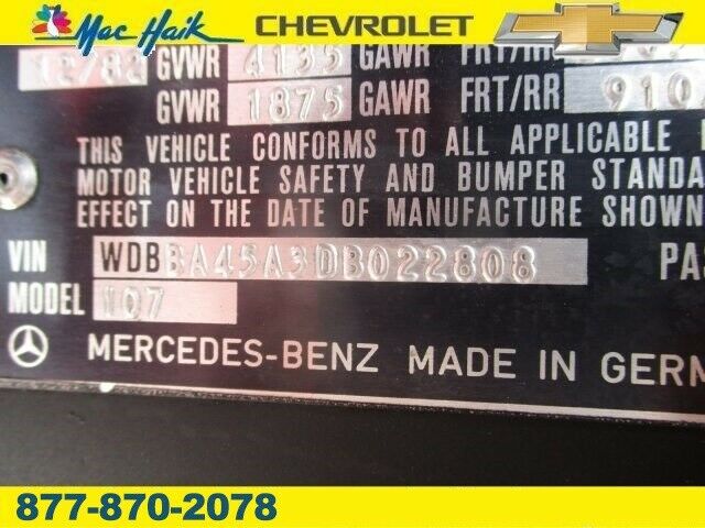 1983 Mercedes-Benz 380 SEL -- - photo 5
