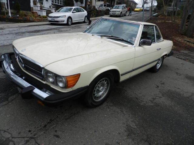 1983 Mercedes-Benz 380 Series 380SL 90000 Miles YELLOW CONV 8 Cylinder Engine 3. 1983 Mercedes-Benz 300-Series 380SL