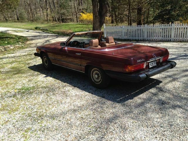 1983 Mercedes-Benz 380 SL convertible 1983 Mercedes-Benz SL-Class
