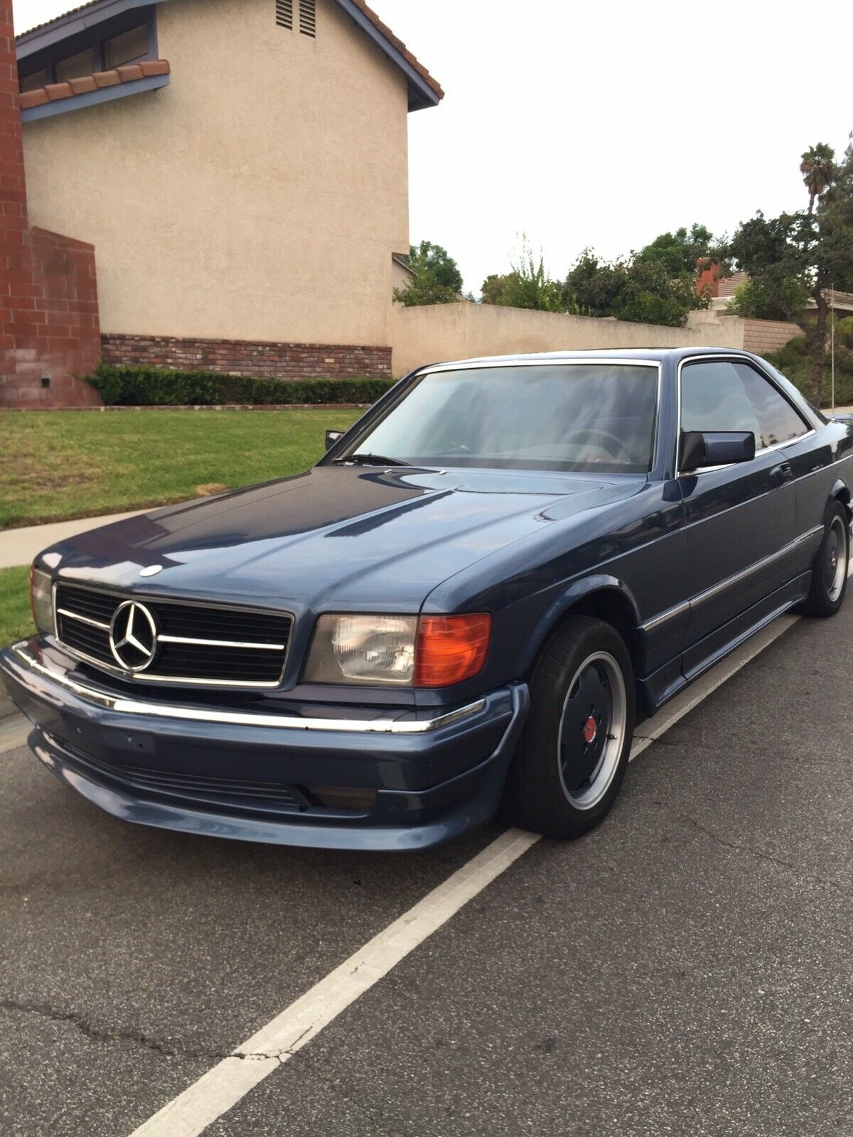1983 Mercedes-Benz 380SEC Coupe Blue RWD Automatic SEC 1983 Mercedes-Benz 380SEC SEC