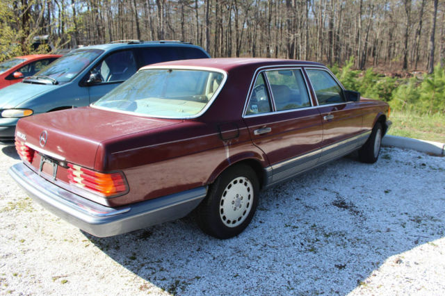 1983 Mercedes-Benz 380SEL Base Sedan 4-Door 3.8L 1983 Mercedes-Benz 300-Series 380SEL