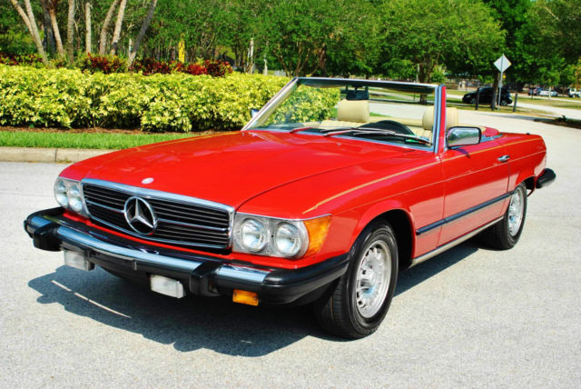 1983 Mercedes-Benz 380SL Roadster 2-Tops Extremely Nice Car Low Mileage 1983 Mercedes-Benz SL-Class 380SL Roadster 2-Tops Low Mileage Cold A/C