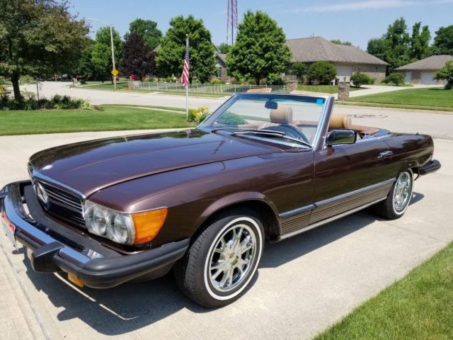 1983 mercedes-benz 380sl roadster hard and soft top convertible 1983 Mercedes-Benz SL-Class