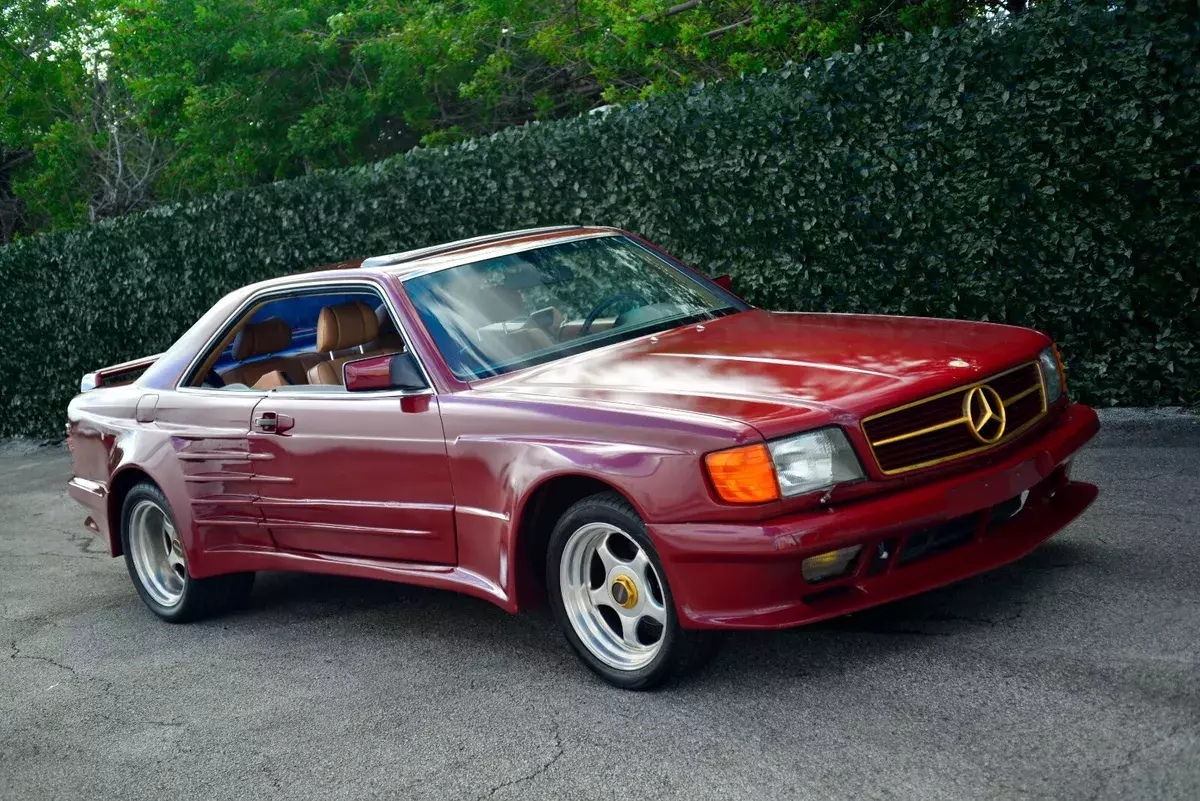 1983 Mercedes-Benz 500SEC ABC Exclusive Authentic and very rare ABC Exclusive 1983 Mercedes-Benz 500-Series ABC Exclusive Widebody