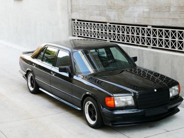 1983 Mercedes-Benz 500SEL AMG Euro Spec 124599 Miles Black 4 Door Sedan 5.0 V8 A 1983 Mercedes-Benz 500SEL AMG Euro Spec